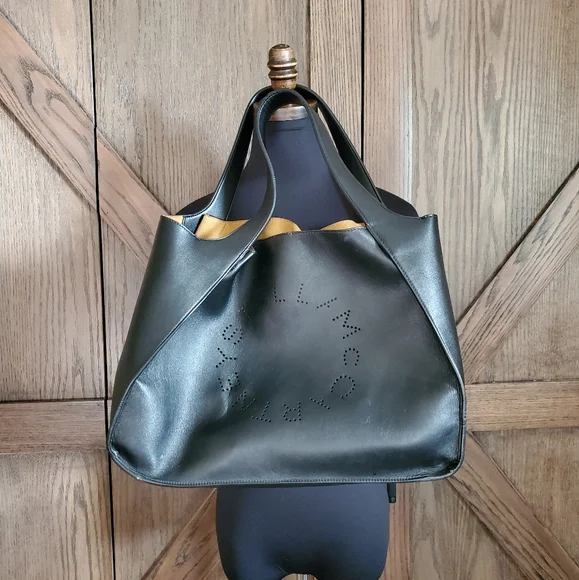 Stella McCartney Perforated Vegetarian Leather Tote - Picture 2 of 10